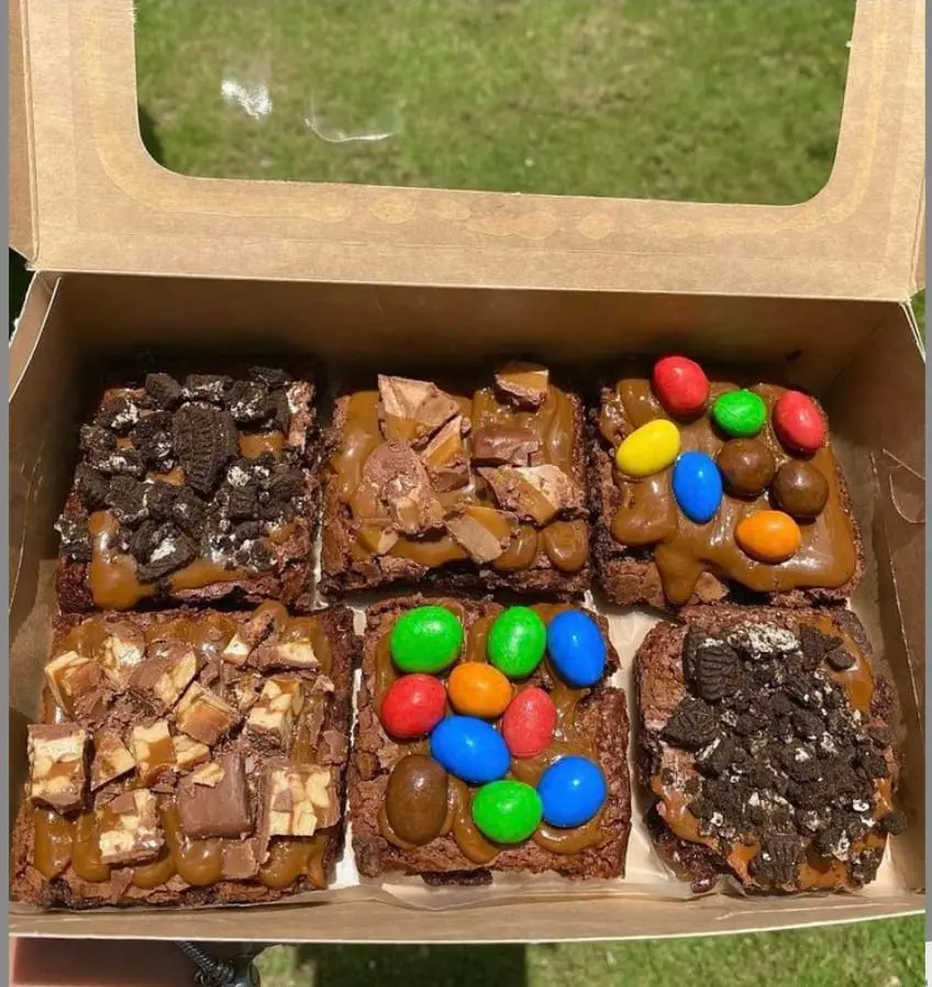 Imagen del paquete de 6 brownies gourmet